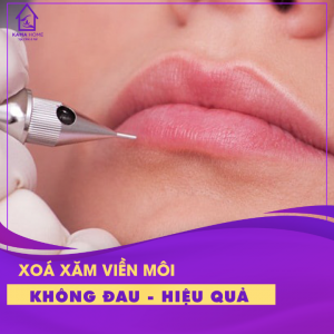 Xoá viền môi