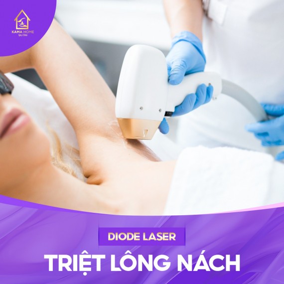 Triệt lông Diode Laser Nách