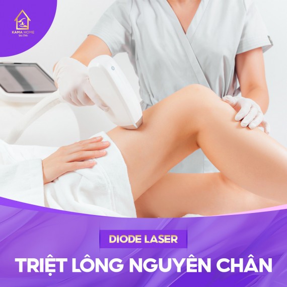 Triệt lông Diode Laser Nguyên Chân