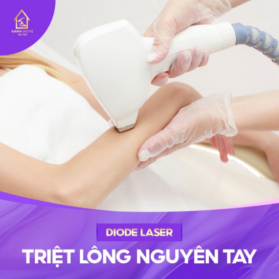 Triệt lông Diode Laser Nguyên Tay